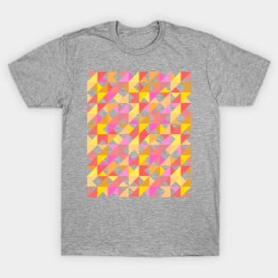 Retro triangle pattern T-Shirt